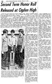 Honor Roll 1971
